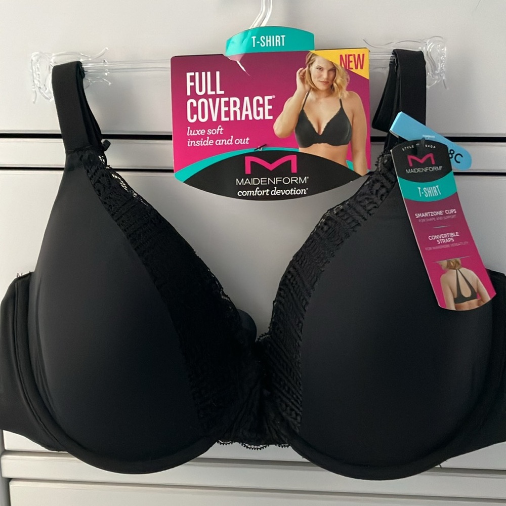 NEW MAIDENFORM Comfort Devotion Full Coverage Size 38 C